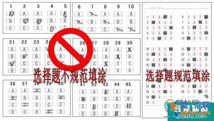 答题卡要怎么涂？
