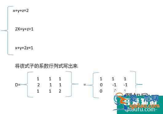 怎样利用克莱姆法则解线性方程组？