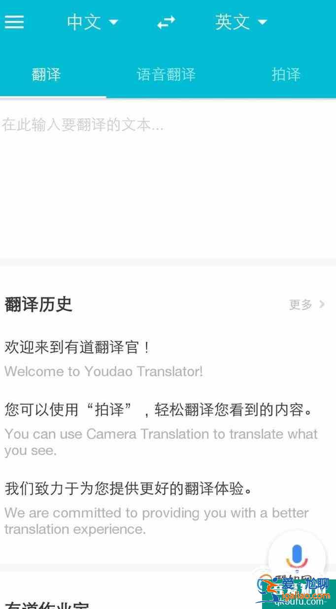 有道翻译官怎么语音翻译？