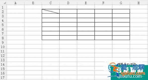 excel表格怎么做表格斜线表头？