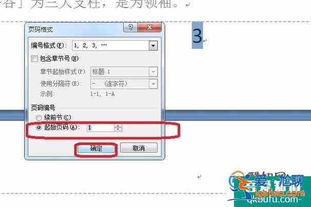 word如何在任意页插入页码？