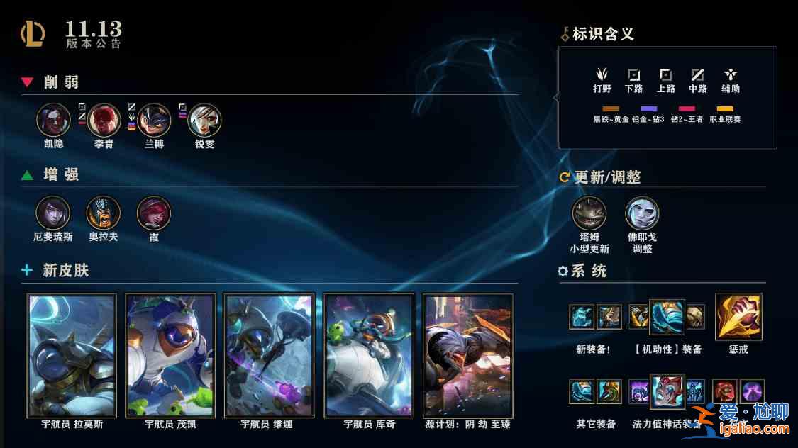 英雄联盟11.13版本更新什么时候结束？lol11.13版本开服时间介绍？