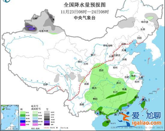 新疆需警惕频繁降雪 南方大范围阴雨仍在线？