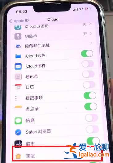 iPhone家庭别人邀请去哪关？