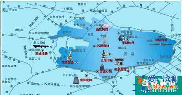 杭州西湖旅游攻略(附路线图)？