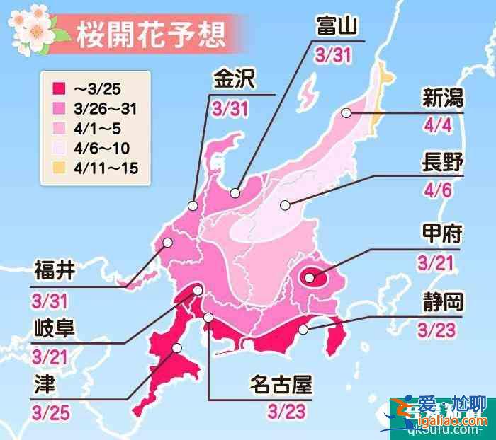 日本看樱花最好的时间 2022日本樱花预测开放时间+最佳观赏地点？