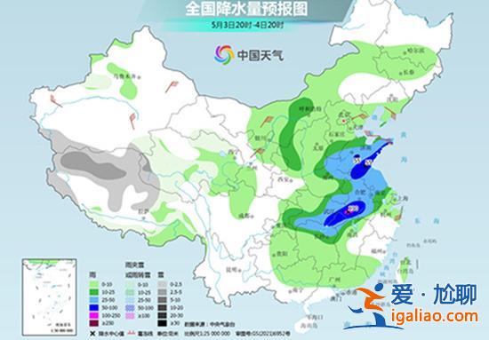 返程拥堵加剧！华东华中将迎今年来最强降雨 局地降水量或突破5月极值？