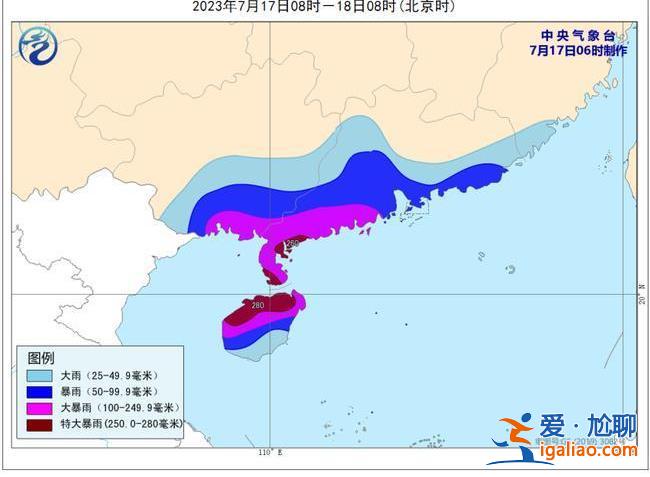 数条河流或发生超警洪水 广东海南多地停运停航？