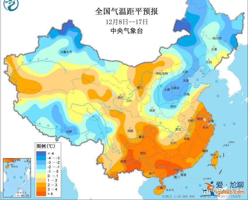 较强冷空气将影响北方地区 12月10-11日华北等地局地暴雪？