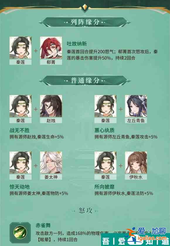 元尊秦莲怎么样 元尊秦莲分析介绍？