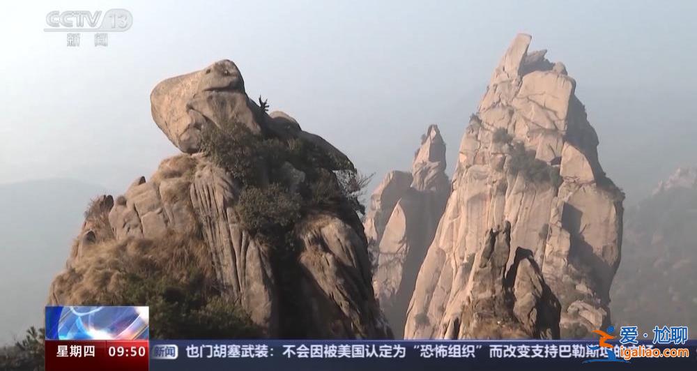 登山者在九华山景区周边岩体上打钉子 景区称相关部门已介入？