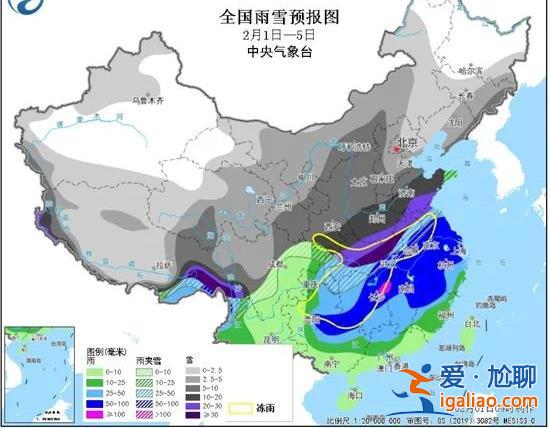 2009年来最强雨雪冰冻将在2月3日至4日迎来最猛时段 南方将现雷暴？