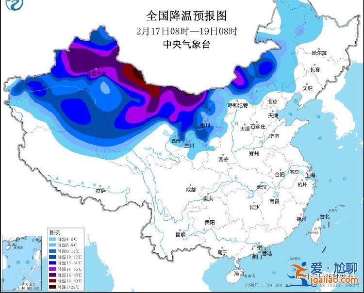 局地降温20℃以上！中央气象台继续发布寒潮黄色预警？