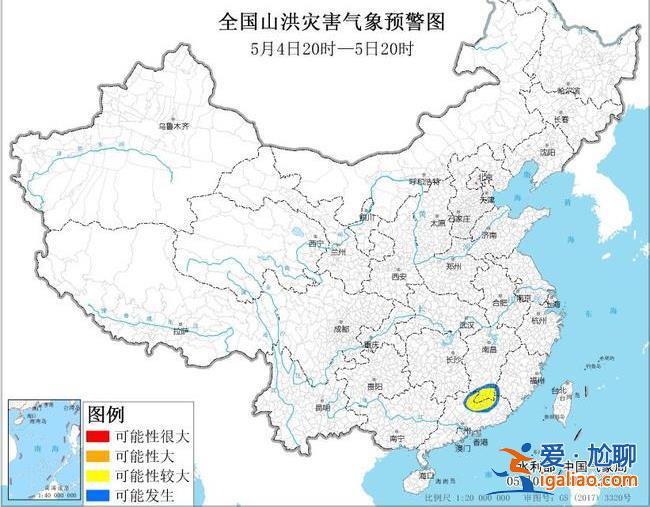 四预警！广东等6省区部分地区将有雷暴大风或冰雹？