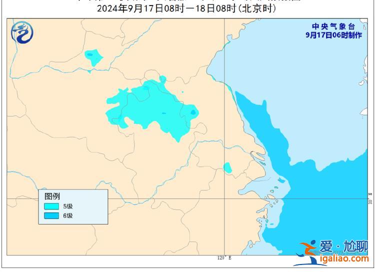 台风“贝碧嘉”减弱为热带风暴级 由江苏移入安徽境内？