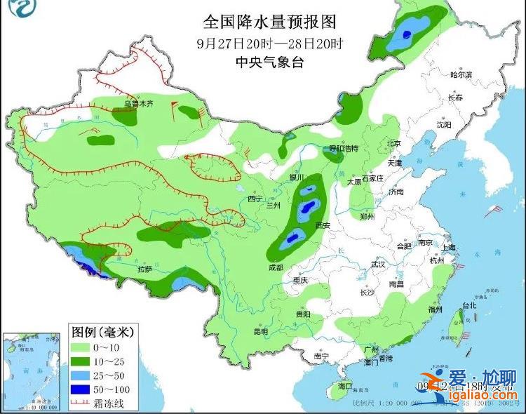 从内蒙古东北部到四川盆地 大范围降雨明日集中上线？