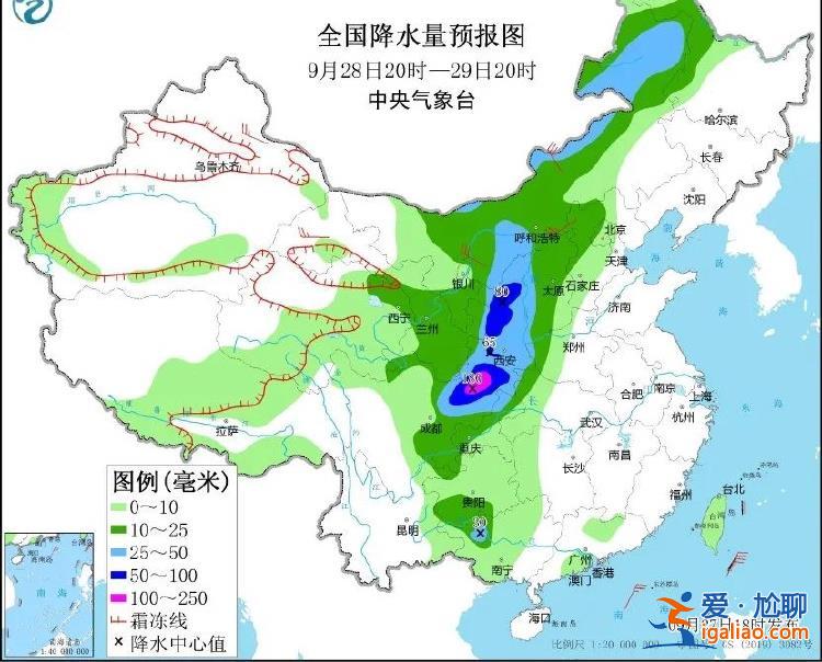 从内蒙古东北部到四川盆地 大范围降雨明日集中上线？