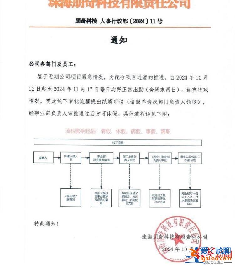 广东一公司被曝全员37天无休且“没有加班费和调休” 人社局介入调查？